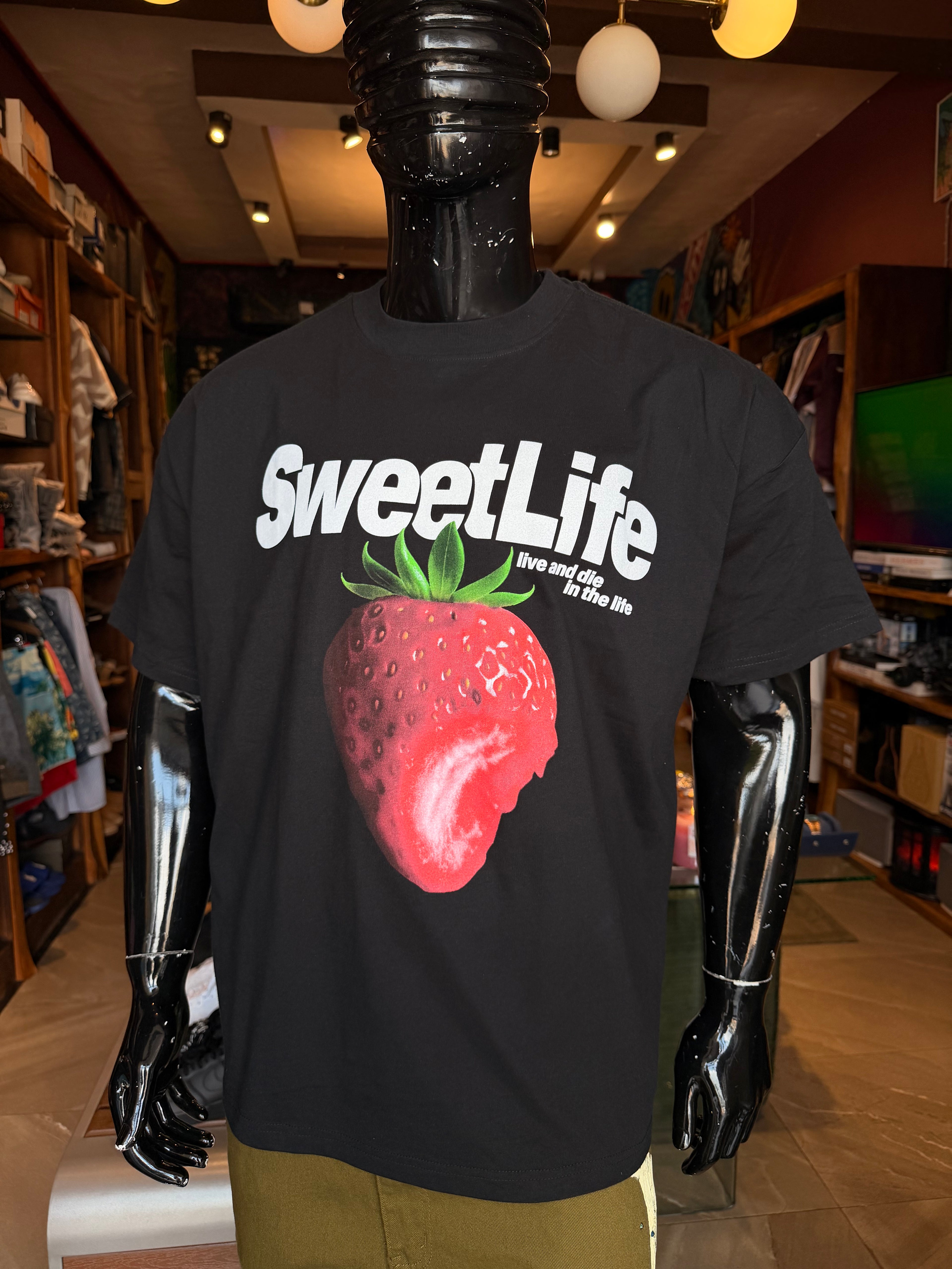 Sweetlife Boxy Short Sleeve Tee - Black