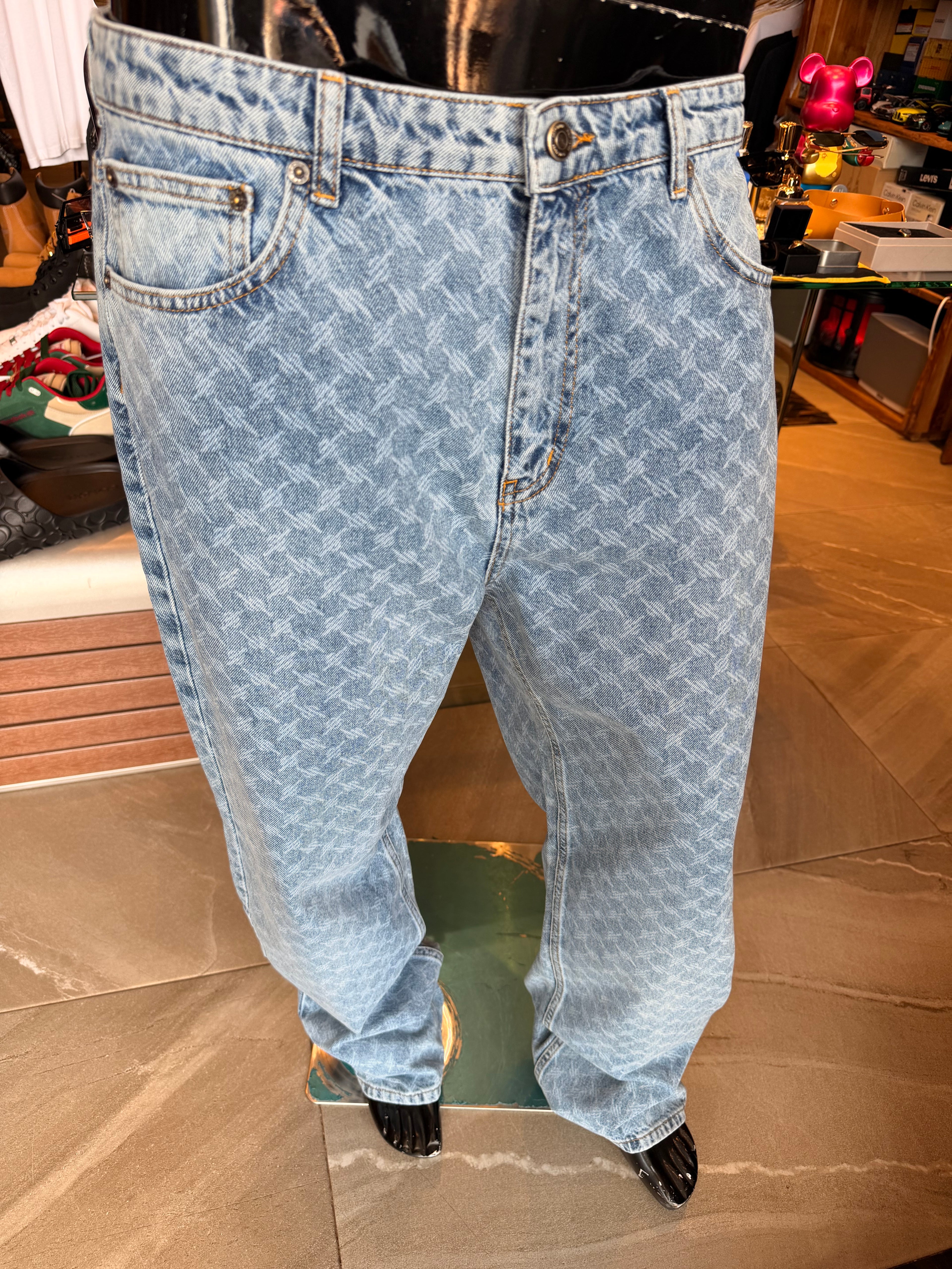 DAILY PAPER AMBA MONOGRAM JEANS
