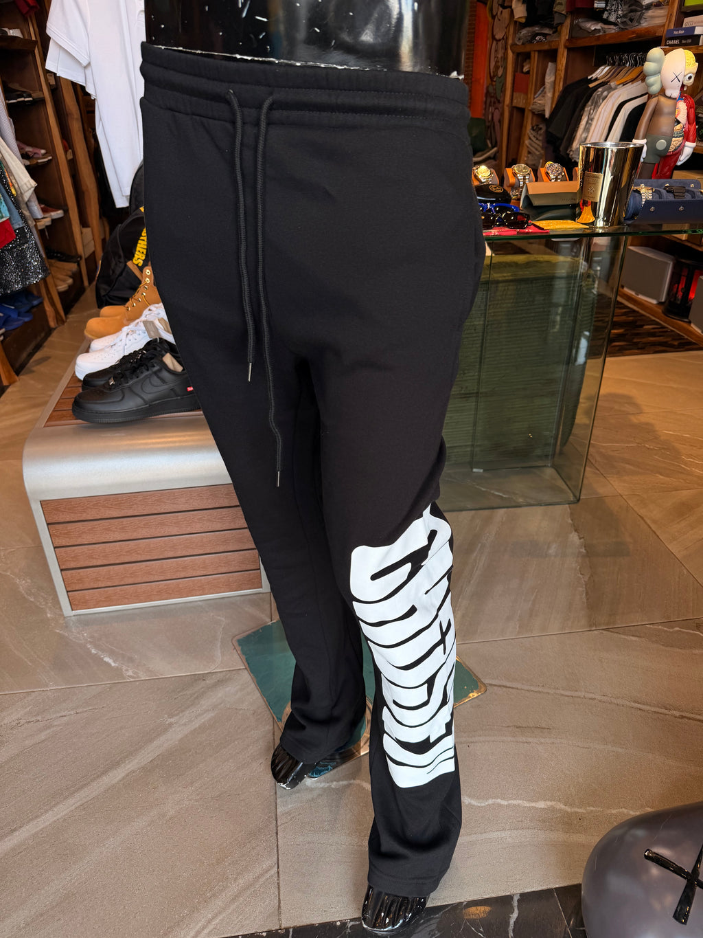 Chosen People Flared Sweatpants - Black