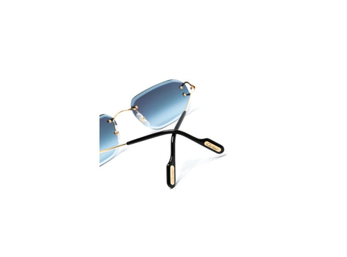 Cartier Eyewear 0468S rectangle-frame sunglasses