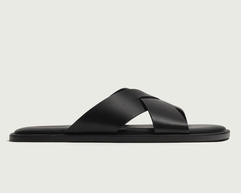 Crisscross sandals