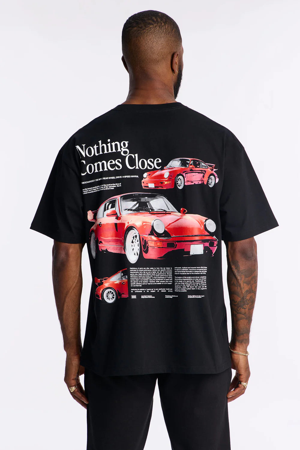 Nothing Comes Close Premium Short Sleeve Tee - Black