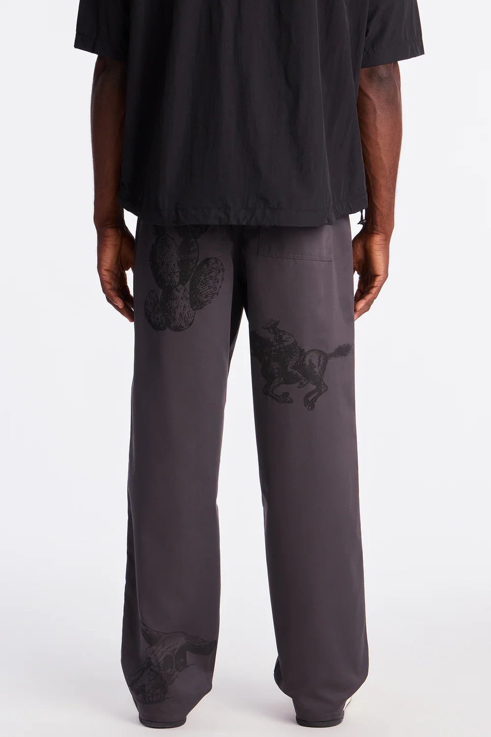 Baggy Cool It Cowboy Pant - Grey