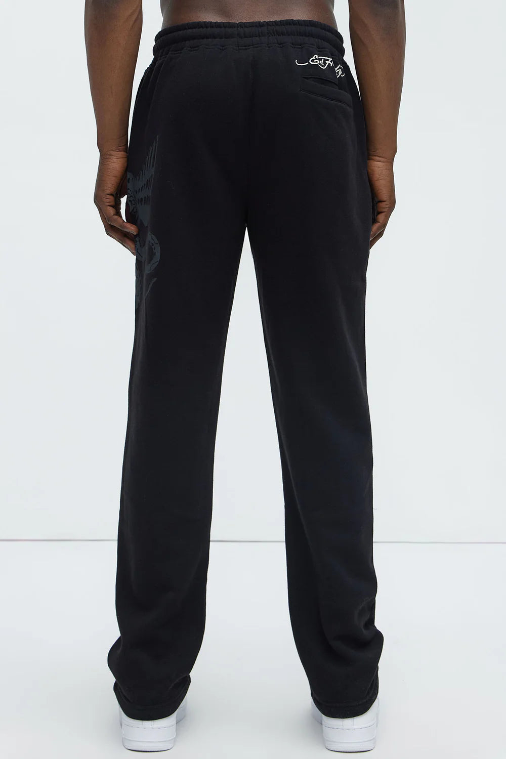 Ed Hardy Skull Glory Slim Sweatpants - Black