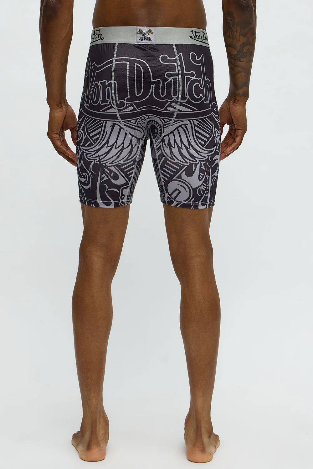 Von Dutch Monochrome Boxer Brief - Black/combo