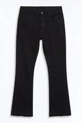 Cornell Slim Flare Jeans - Black