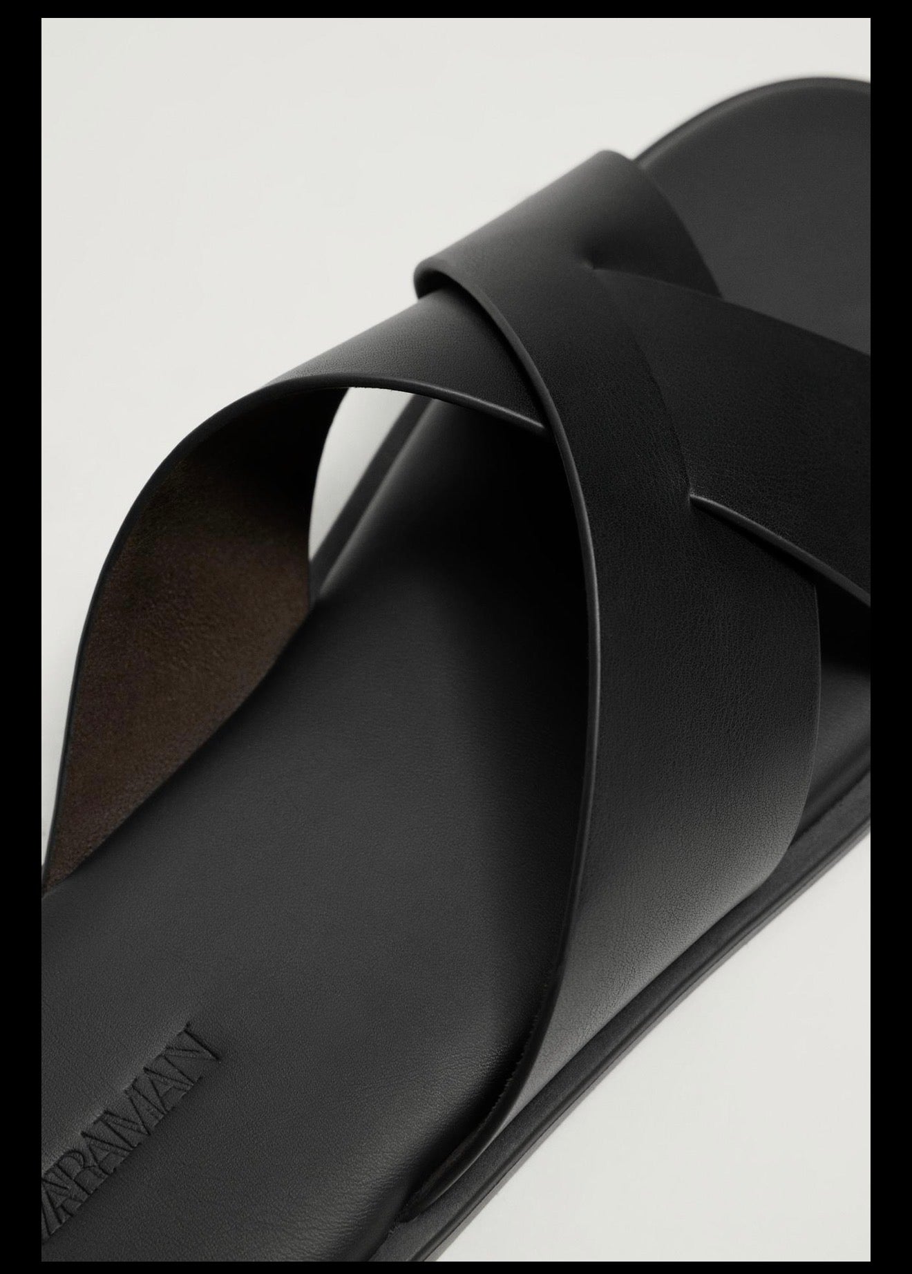 Crisscross sandals