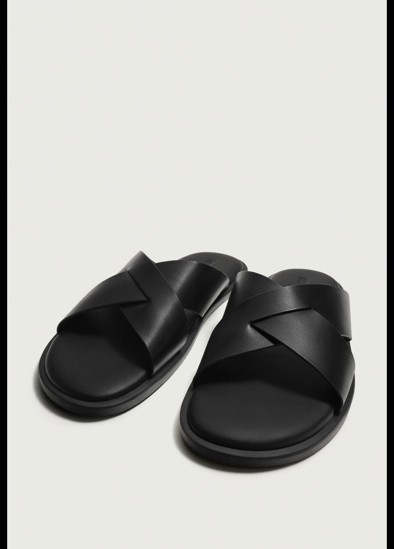 Crisscross sandals