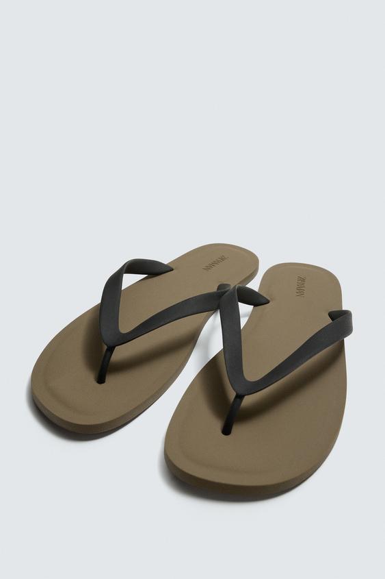 Aaron Levine x Zara scrappy sandals
