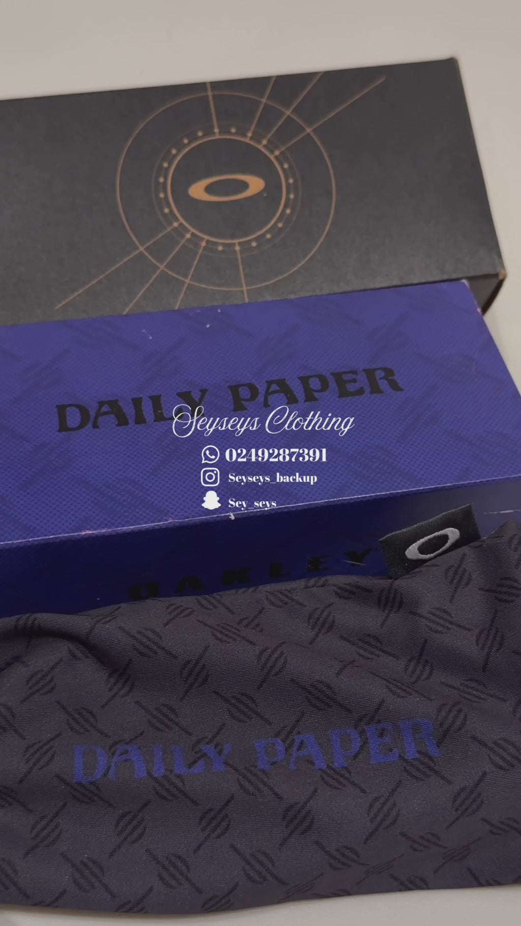 DAILY PAPER x OAKLEY GASCAN GLASSES